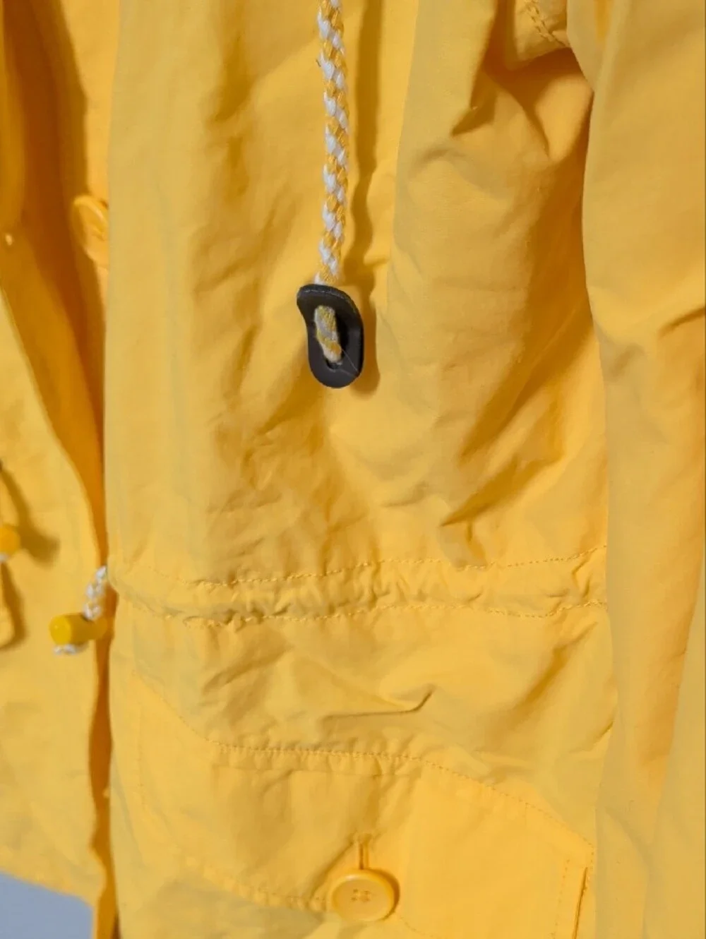 J. Crew Canary Yellow Hooded Jacket